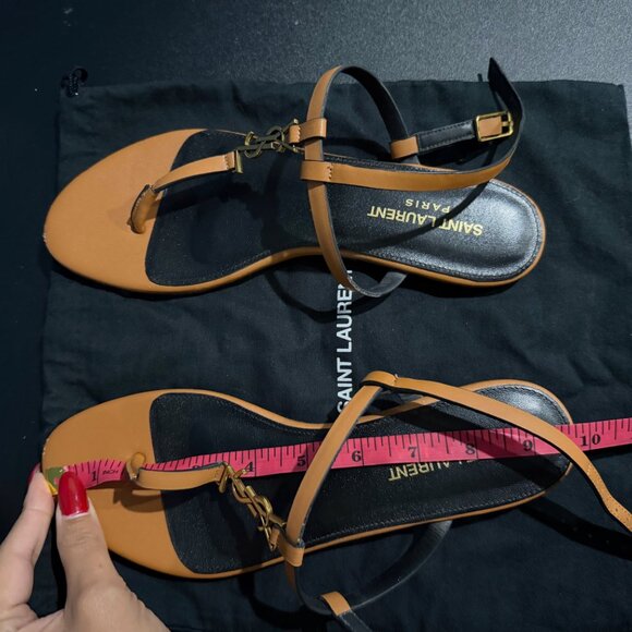 YSL Camel Sandals 8 - Picture 7 of 7